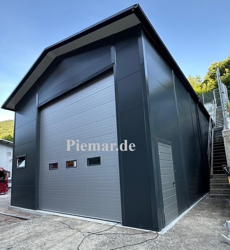 Blechgarage halle 8x14x6 - blechgarage, 8x14x6,4m