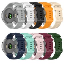18mm Silikon Uhrenarmband Armband für Garmin Venu 2S/vivomove 3S/vivoactive 4S