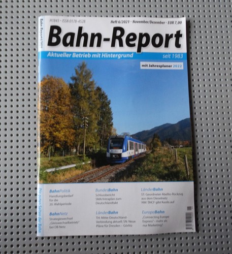 Bahn report 2021 aktueller - bahn-report,