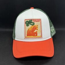 New Era State Patch Trucker Adjustable Cap - Orange Grün Weiß - guter Zustand✅