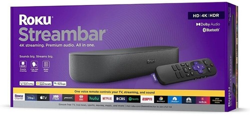 Roku streambar hdr media - streambar,