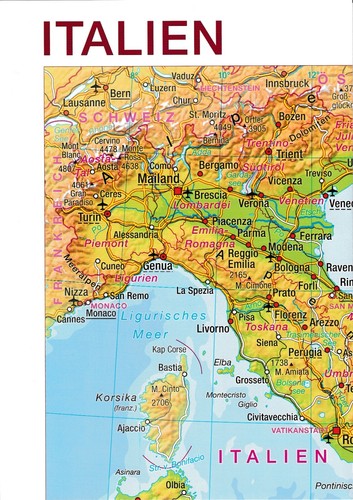 Italien landkarte - italien,