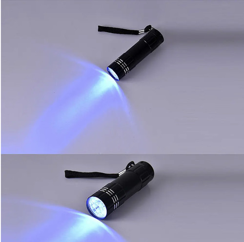 Violett taschenlampe - uv,