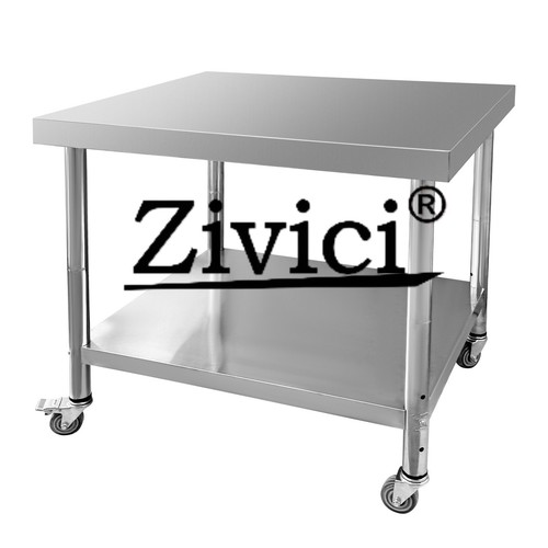 Edelstahltisch mit - 91×76×86,