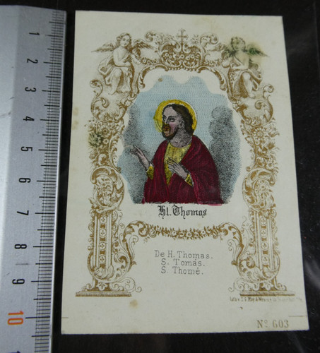 Andachtsbild holy card - holy,