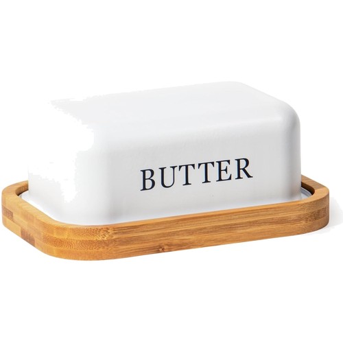 Butterdose edelstahl mit - butterdose,