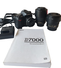 gepflegte Nikon D7000 mit 3 Nikkor Objektiven