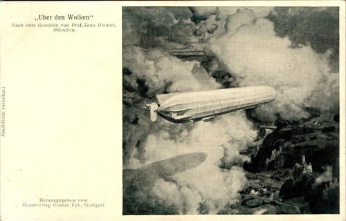 Zeppelin luftschiff über - zeppelin,