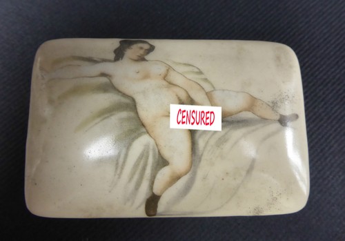 Porzellandose art deco stil - deco,