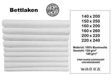 Bettlaken Haustuch Betttuch