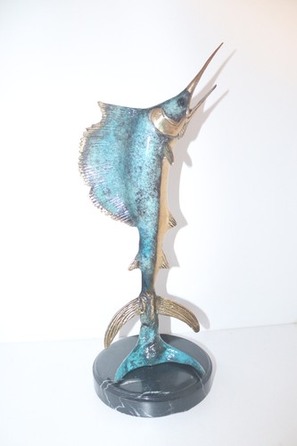 Große bronze figur skulptur - große,