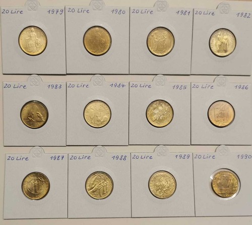 Vatikan lire kursmünze - vatikan, 20