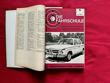 Jahrgang 1969 "Die Fahrschule" Zeitschrift PKW IAA NSU MB BMW VW