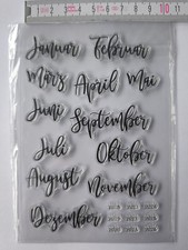 Silikonstempel scrapbooking - silikonstempel,