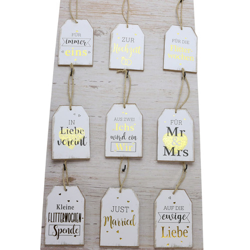 Holz schild hochzeit - holz, |