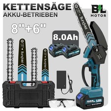 Akku Kettensäge 6+8 Zoll