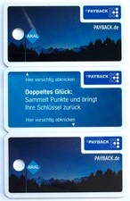 Payback Schlüsselkarten Set