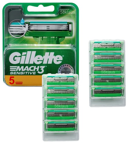 Gillette mach3 sensitive - 10,
