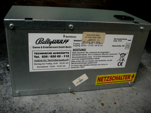 Bally wulff haupt netzteil - bally-wulff,