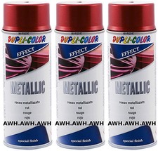3x400ml Lackspray Metalliklack