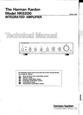 Service Manual-Anleitung für Harman Kardon HK 6200 