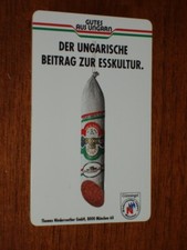 S 17 von 07.91 - PICK - Ungarische Beitrag zur Esskultur - Salami - leer