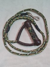 Camouflage Hundeleine Ezydog Cujo Nylon pflegeleicht robust rund Dämpfung 183cm