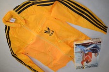 Adidas Regen Jacke Windbreaker Jacket Coat Rain Wear Nylon Vintage 80er 152 OVP