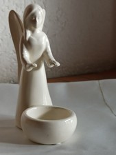 engel porzellan weiß