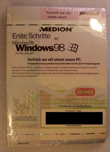 Microsoft windows zweite - windows, 98