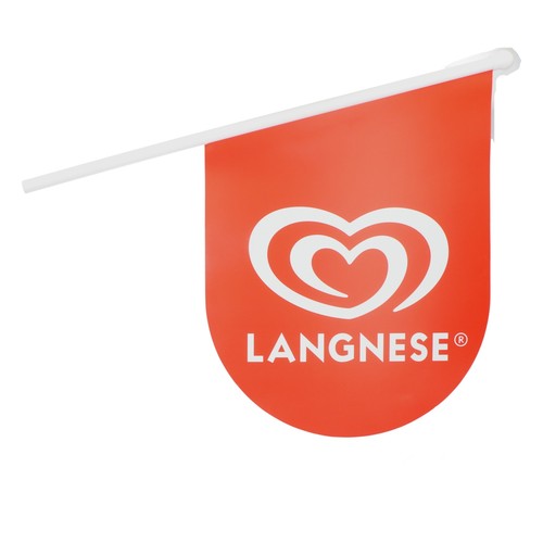 Langnese eis fahne - langnese,