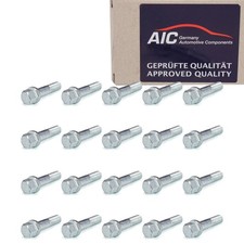 20x AIC Radschraube M12x1,5mm