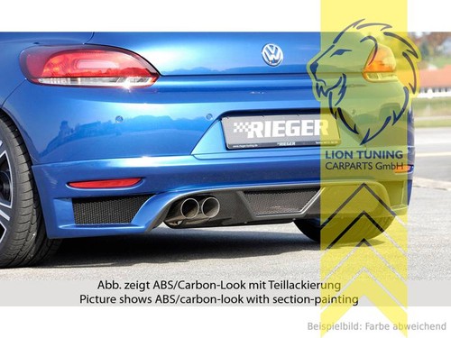 Rieger heckansatz heckspoiler - rieger,