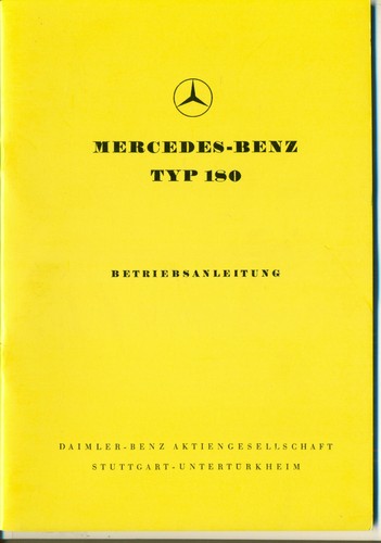 Betriebsanleitung mercedes - betriebsanleitung,