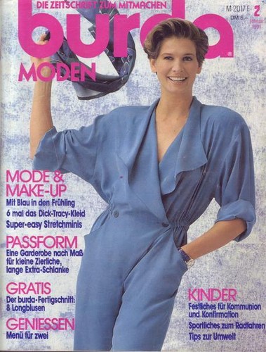 Burda moden februar 1991 - burda,