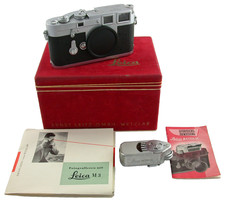 LEICA M3 body Gehäuse super-classic rangefinder red box OVP Leicameter serviced