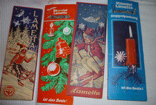 Konvolut seltene altes Lametta Stanniol silber
