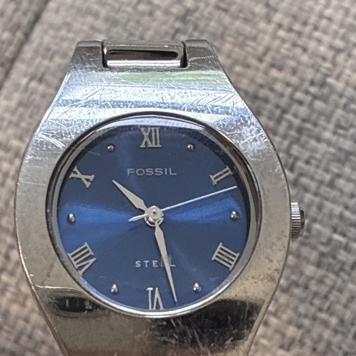 Fossil steel damen quarz - steel,