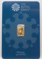 Großbritannien Royal Mint - Britannia - 1 g. Gold Barren