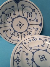 6 TELLER  KAHLA  19 cm STROHBLUMEN