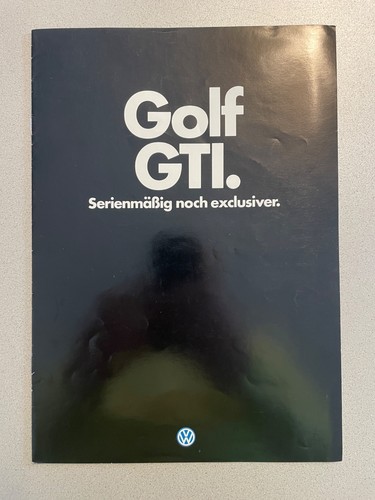 Prospekt golf gti - prospekt,