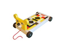 Bauwagen Löwe  NEU Bausteine