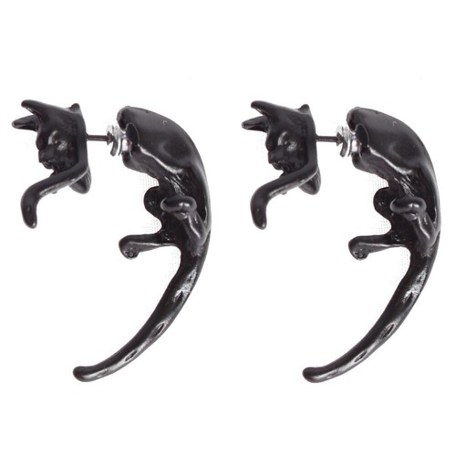 Ohrstecker katze ohrringe - ohrstecker,