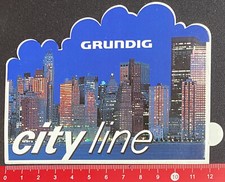 Aufkleber/Sticker:   Grundig