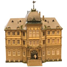 Diorama H0/1:87 Vollmer Altstadt Stadthaus Hauptpostamt Haus patiniert#begrünt