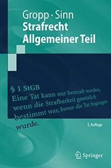 Strafrecht allgemeiner teil - allgemeiner,