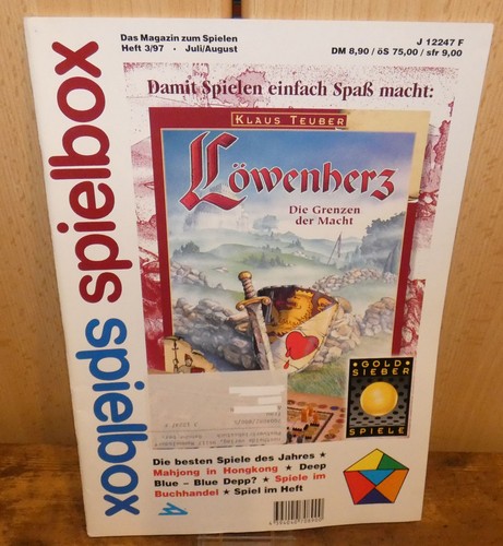 Spielbox heft 3 1997 - spielbox, 3/1997