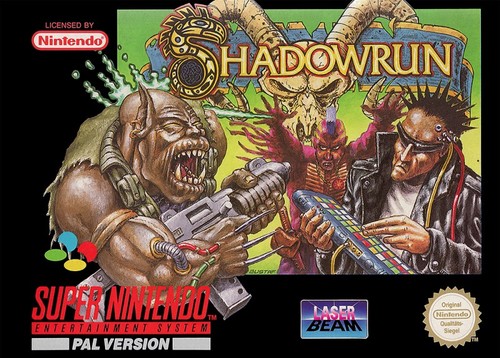 Nintendo snes shadowrun de - nintendo,