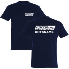 FEUERWEHR T-Shirt beidseitg