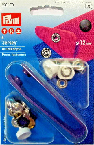 Jersey druckknöpfe 12mm - jersey,